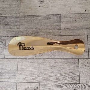Allen Edmonds Shiny Gold Shoe Horn